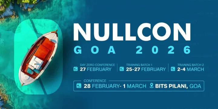 Nullcon Goa 2026 poster