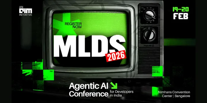 Machine Learning Developers Summit (MLDS) 2026 poster