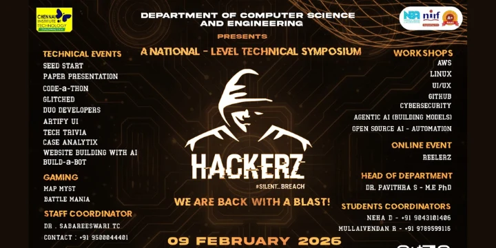 HACKERZ'26 poster