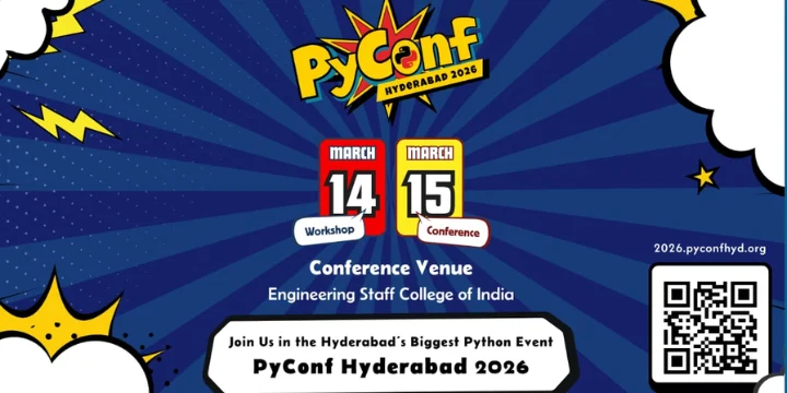 PyConf Hyderabad 2026 poster