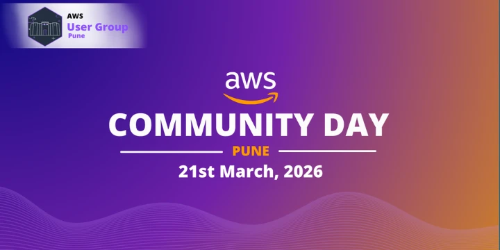 AWS Community Day Pune 2026 poster