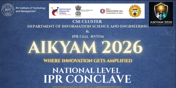 AIKYAM-2026 -National Level IP Conclave poster