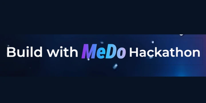 Build with MeDo Hackathon poster