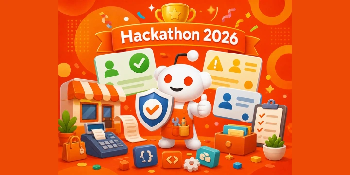 Reddit Mod Tools and Migrated Apps Hackathon poster