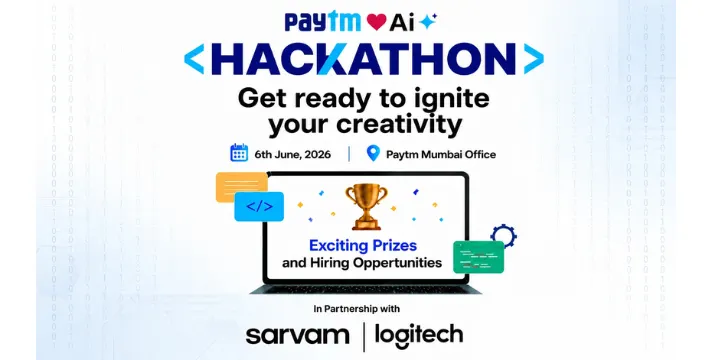 Paytm AI Hackathon poster