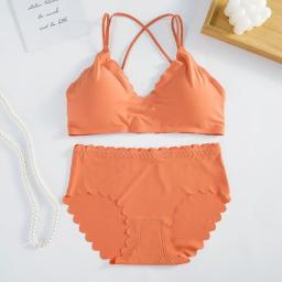 Cotton & Butter-Lycra Lingerie Set - B55 7