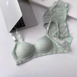 Cotton Comfort Bra & Panty Set - B266 6