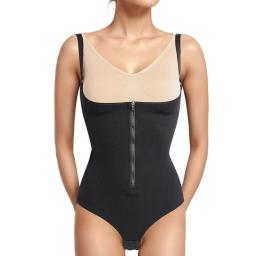High-Waist Zip Bodysuit Shaper with Lift - C163 6