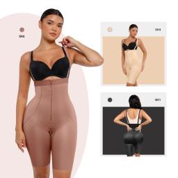 Full-Length High-Waist Compressive Bodysuit - C171 4