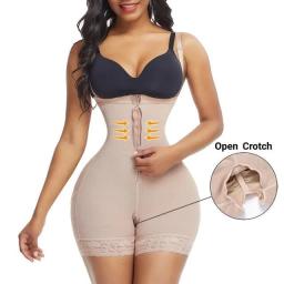 Full Support High-Waist Bodysuit with Zip & Lift - C153 1