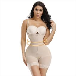 Full Support High-Waist Bodysuit with Zip & Lift - C153 10