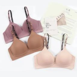 Seamless Wire-Bra with Trendy Straps - B334 1