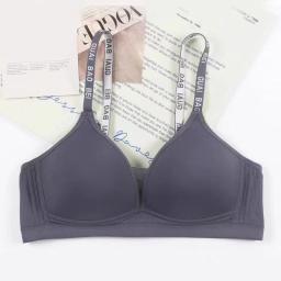 Seamless Wire-Bra with Trendy Straps - B334 4