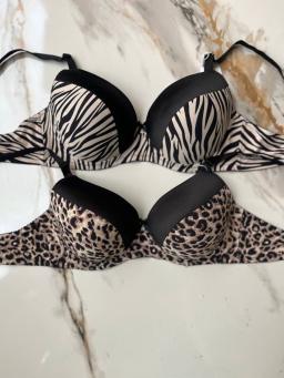 Leopard Print Full Support Bra - B344 3