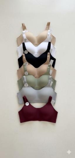 Laser Cut Seamless Comfort Bra - B329 3