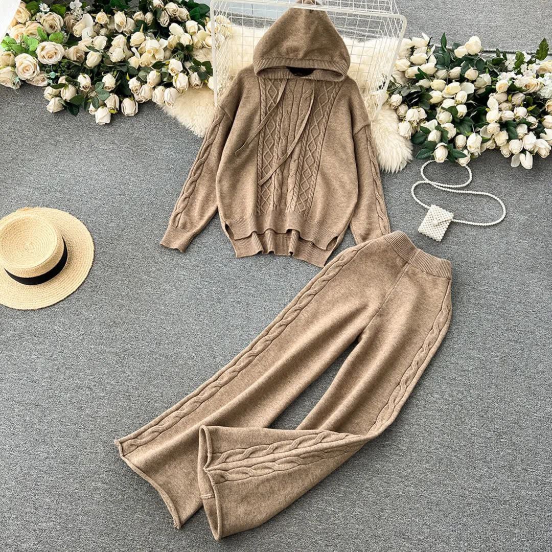 Two-Piece Knit Tracksuit