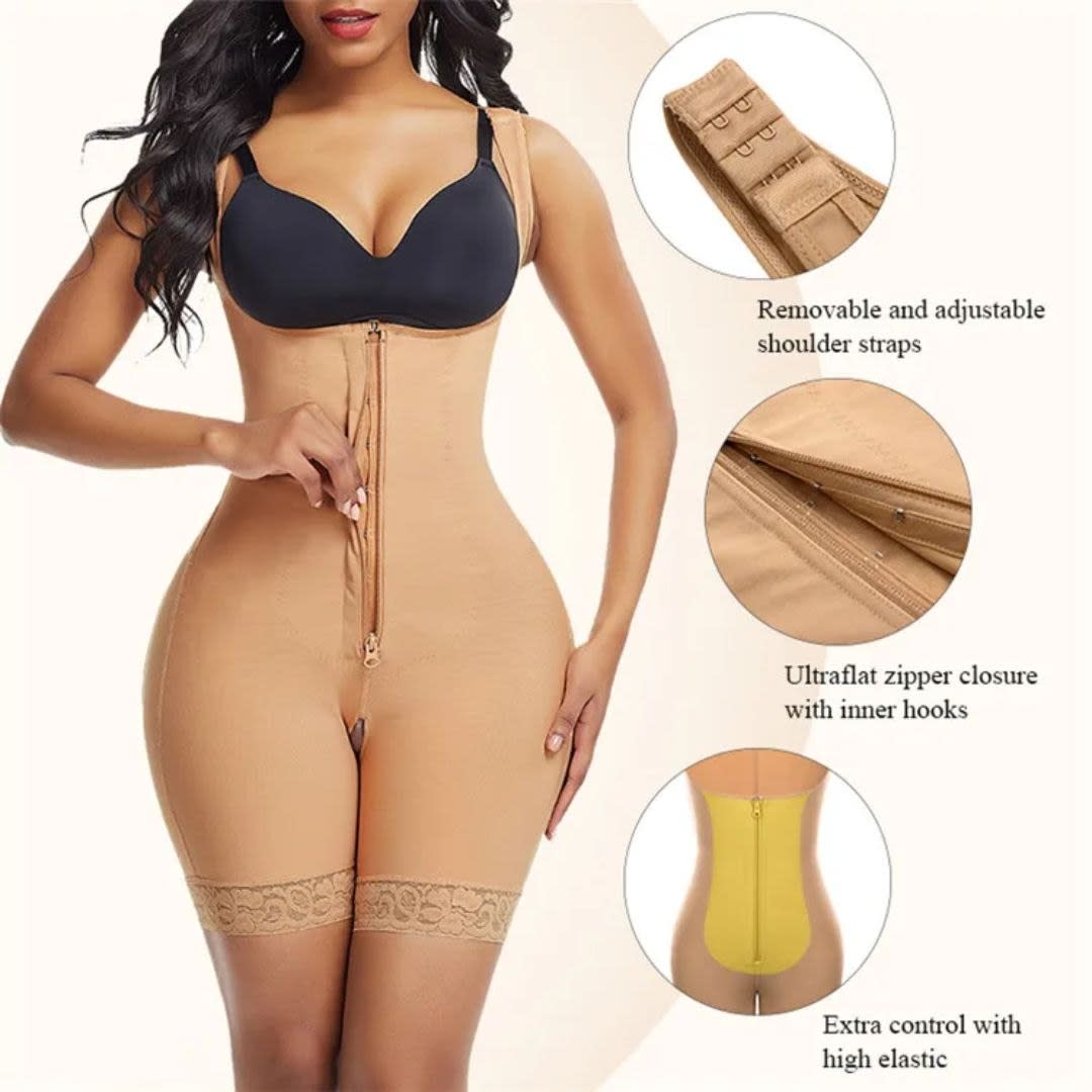 Seamless Zipper Body Sculptor - C178