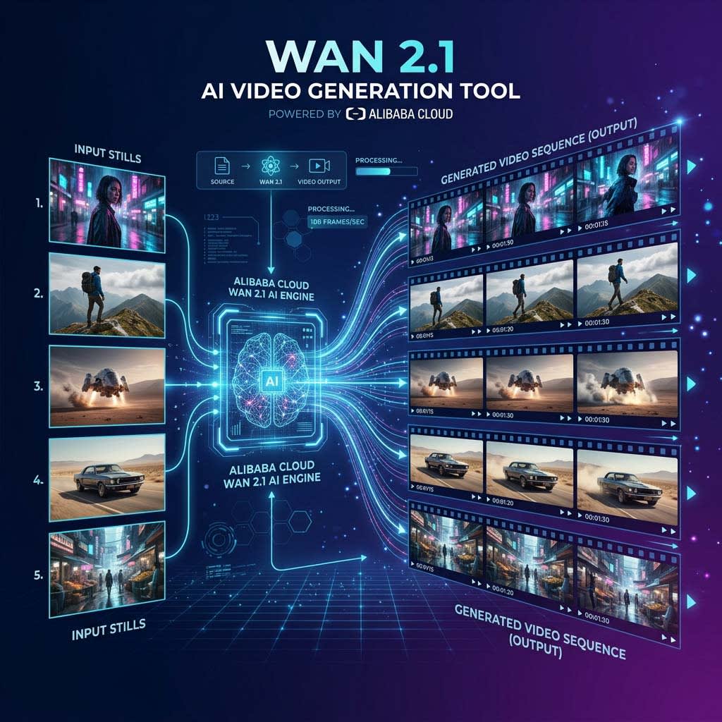 Wan 2.1: AI-Powered Video Generation from Still Images