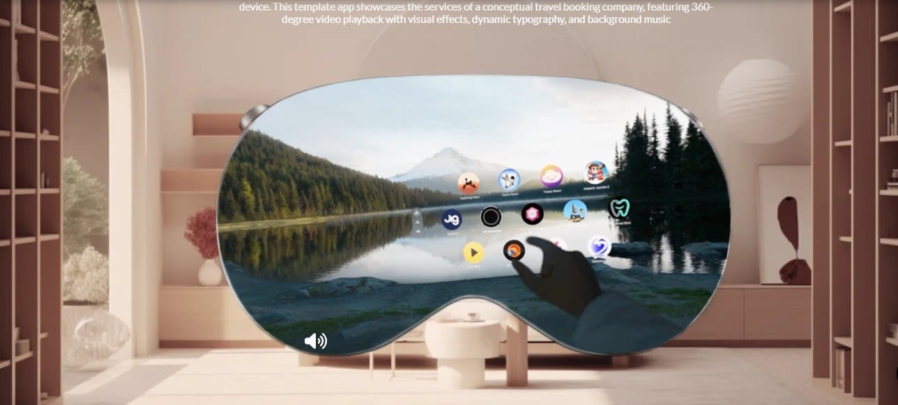 Apple Vision Pro Showcase