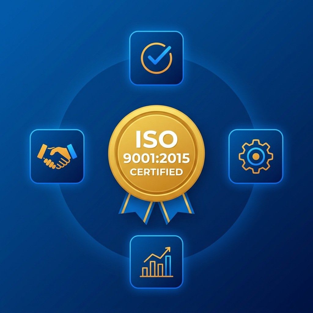 ISO 9001:2015 Certified: How Quality Management Drives Excellence at NeuroFlares