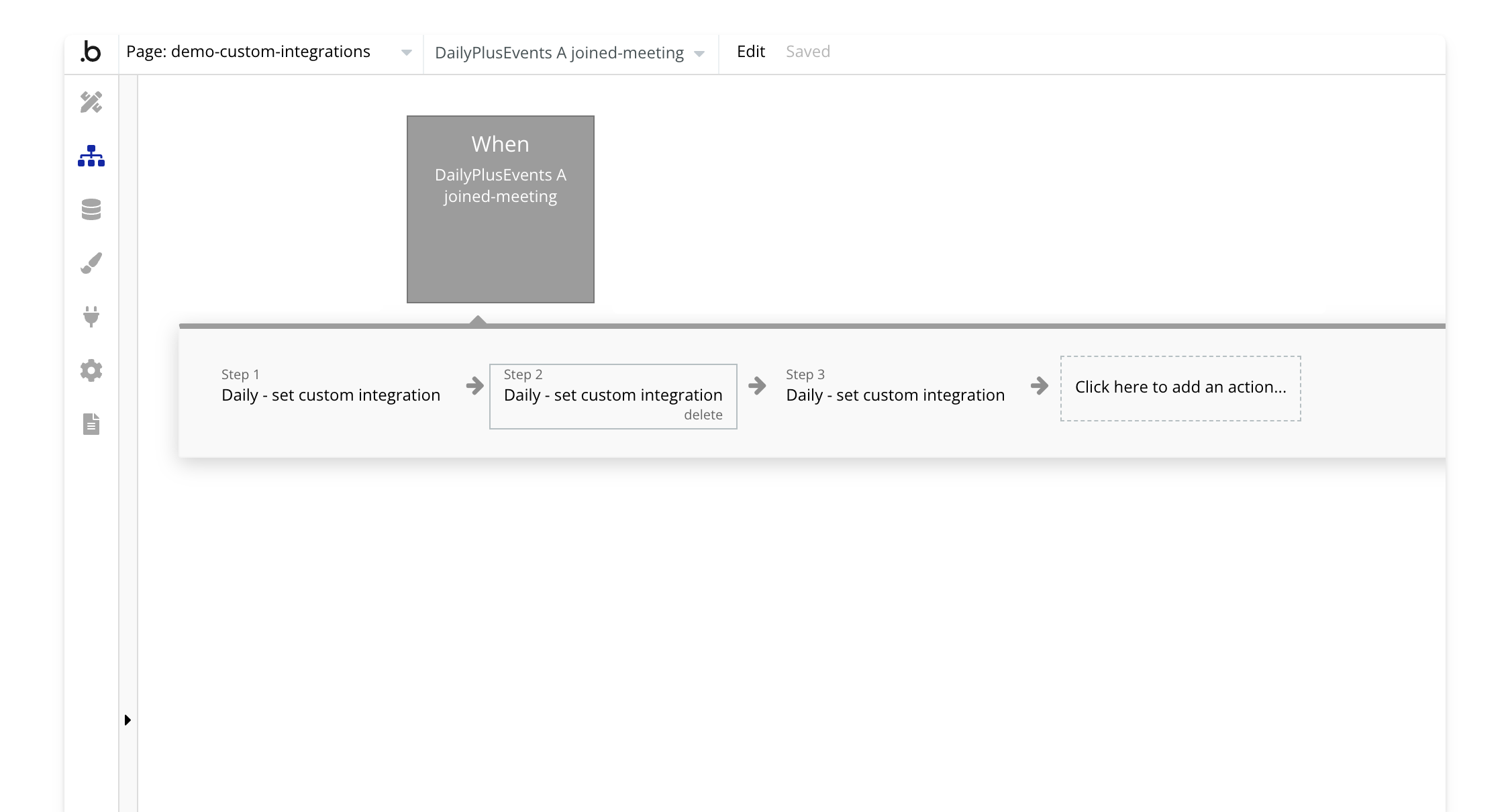 Set Custom Integrations