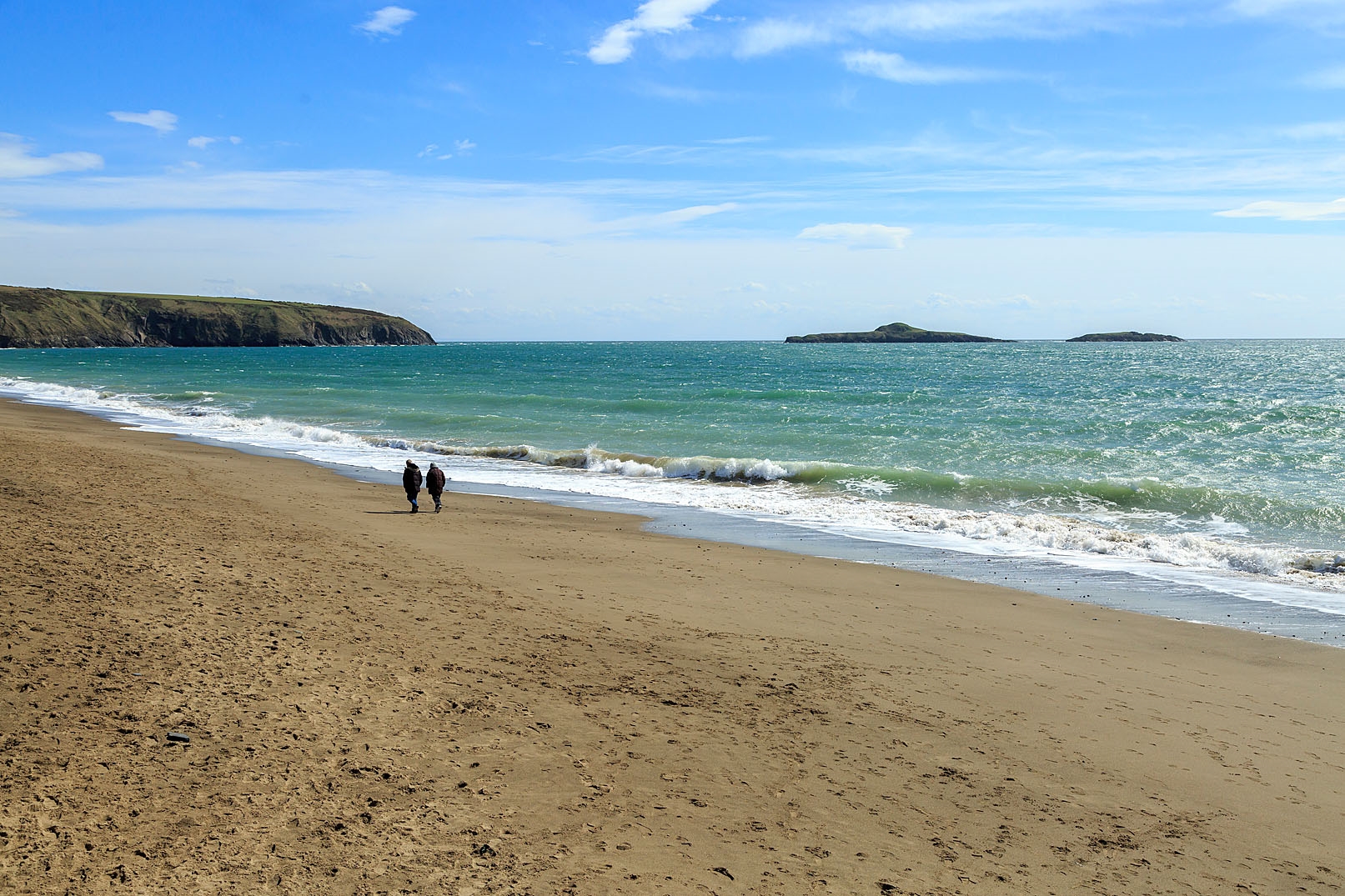 Aberdaron beach