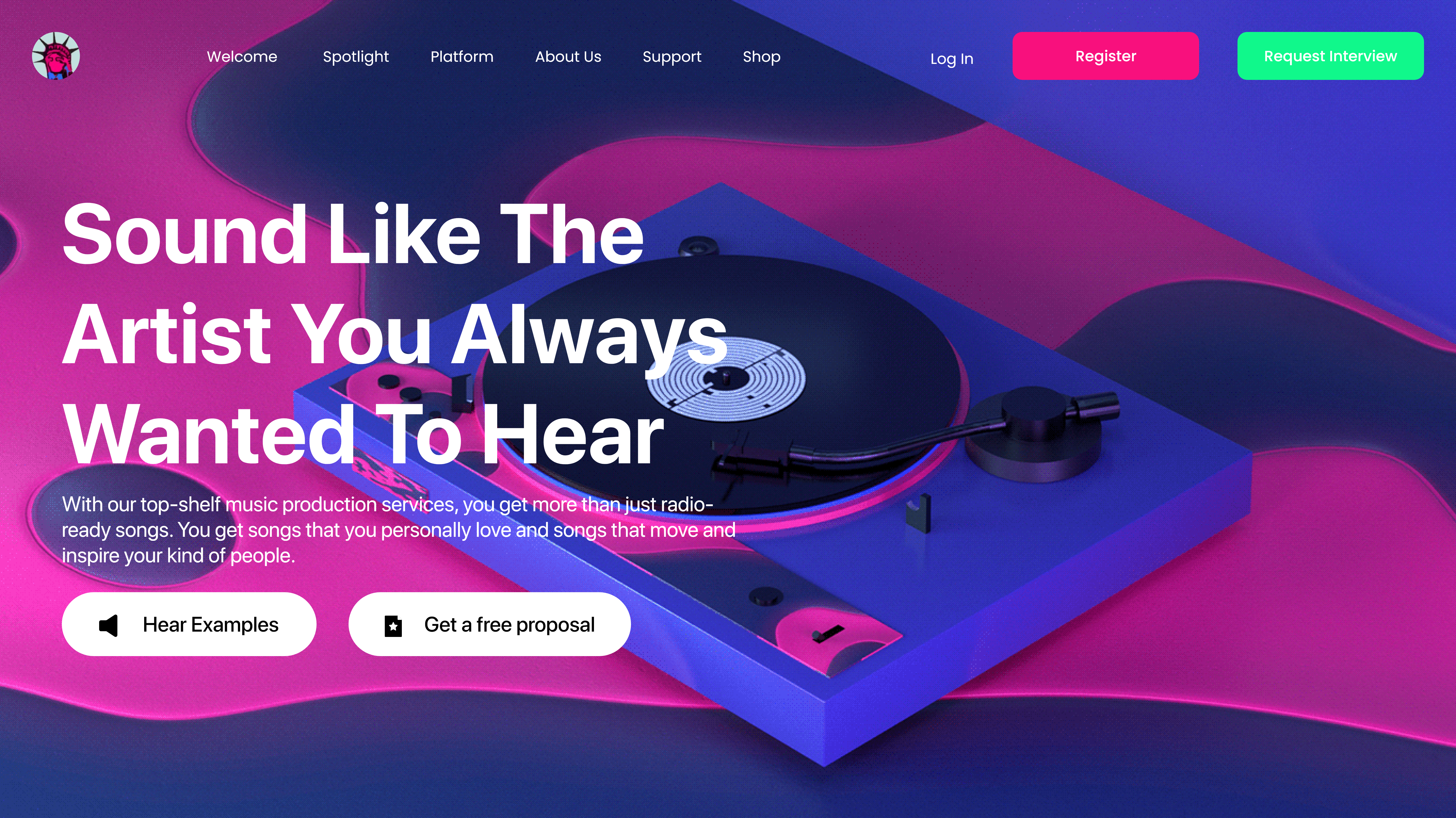 Leerecs Music Platform