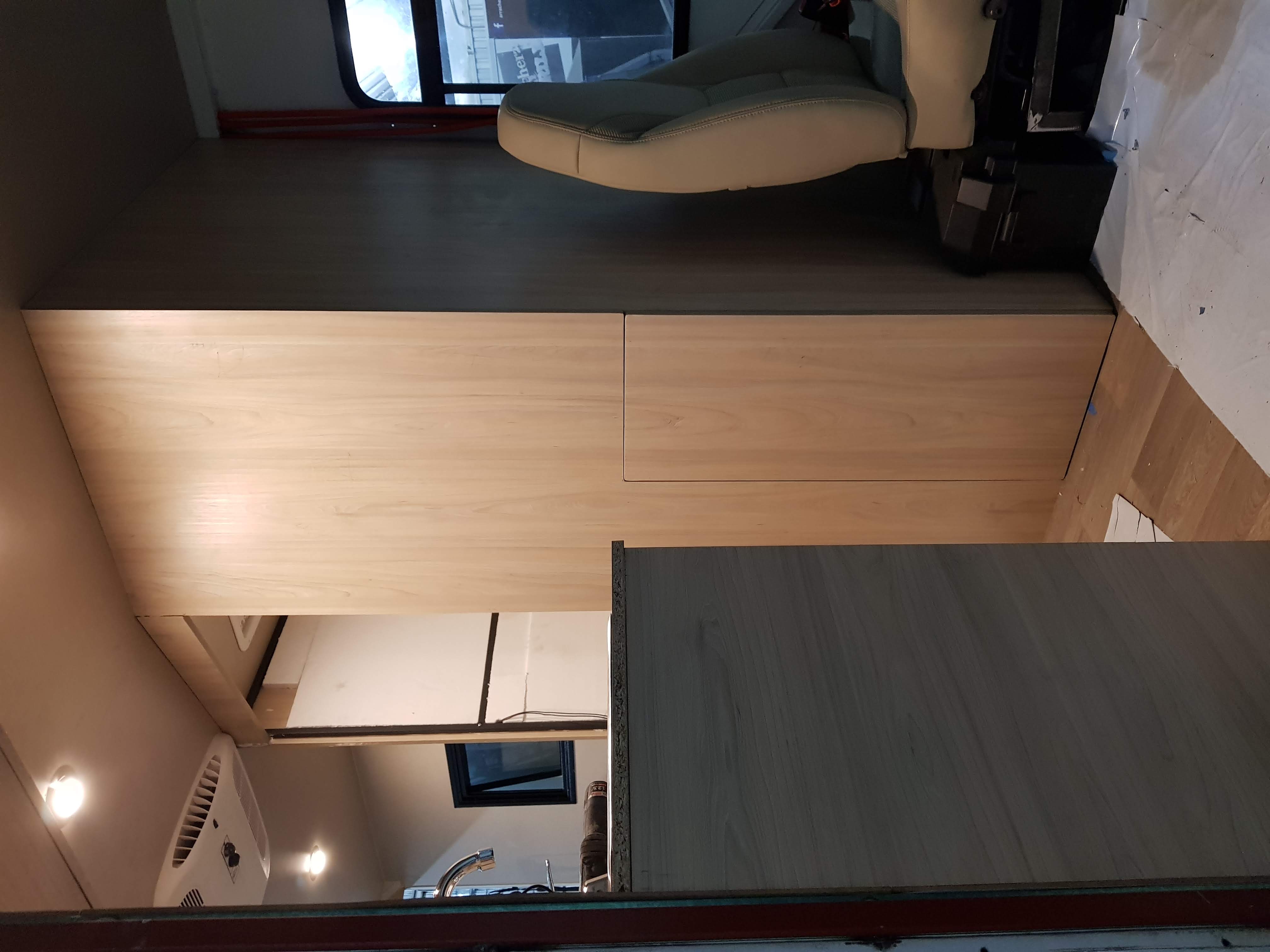 Sprinter camper interior
