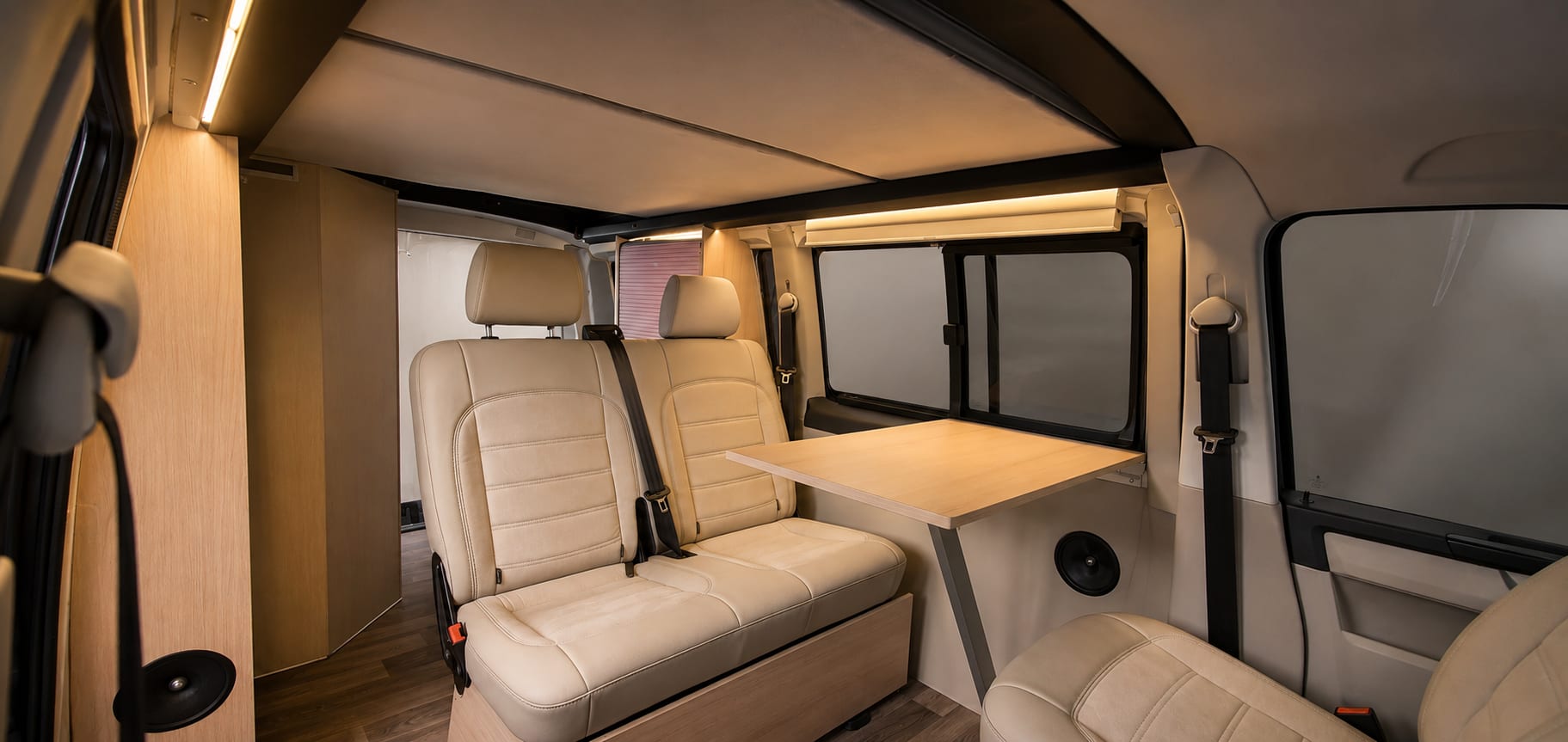 VW Baja interior