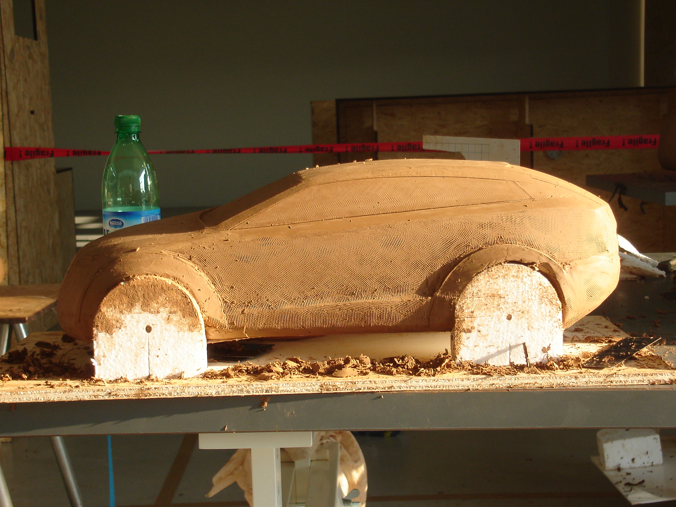 Automotive clay design model
