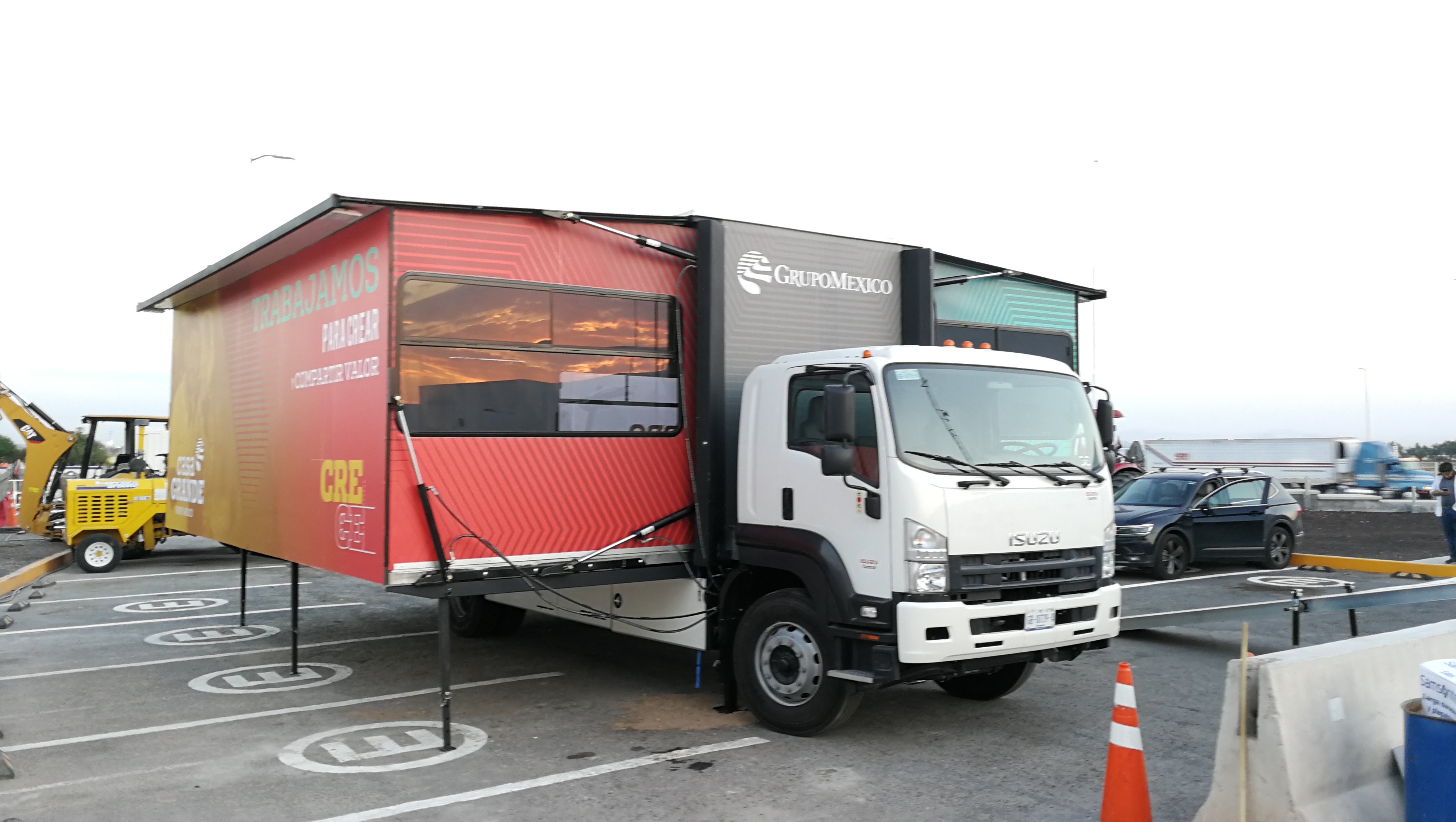 Grupo Mexico mobile showroom