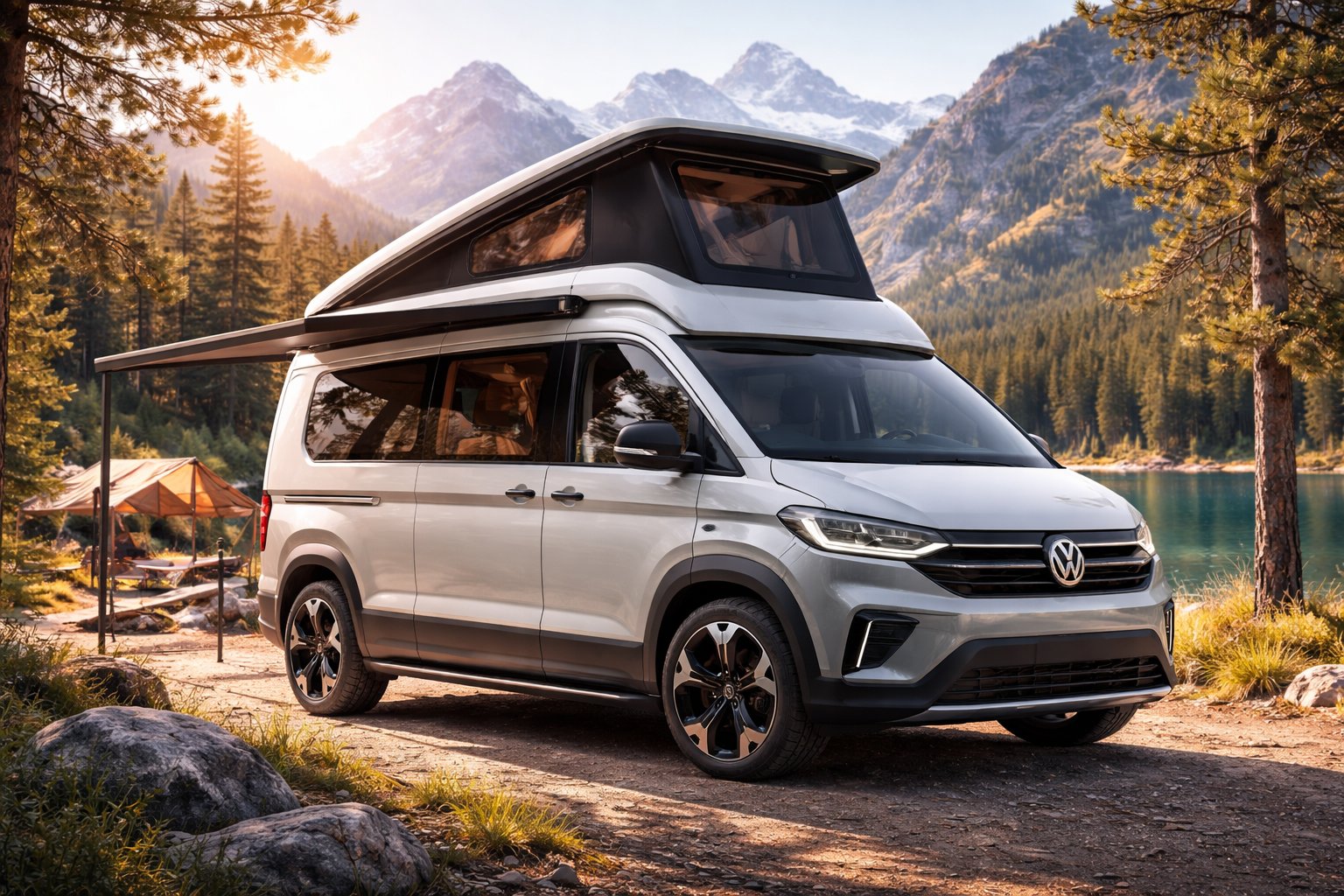 VW Camper render