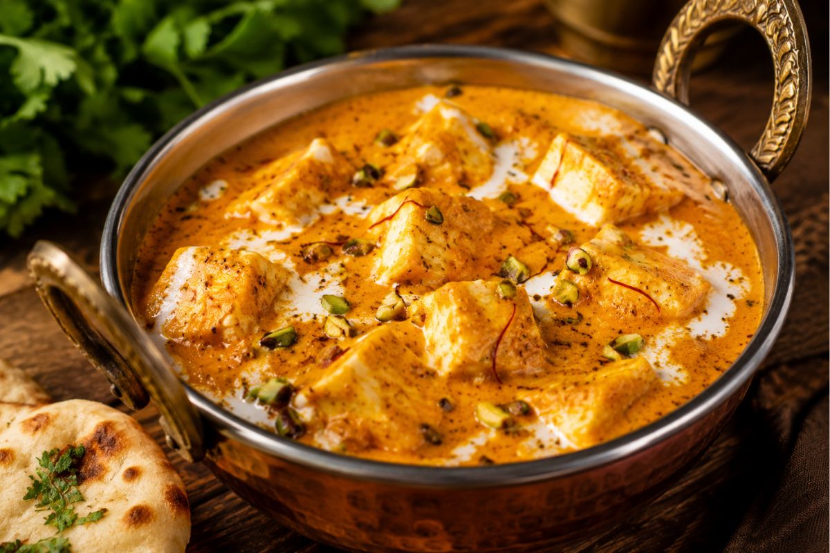 Restaurant style shahi paneer made with Anagh Shahi Paneer Masala