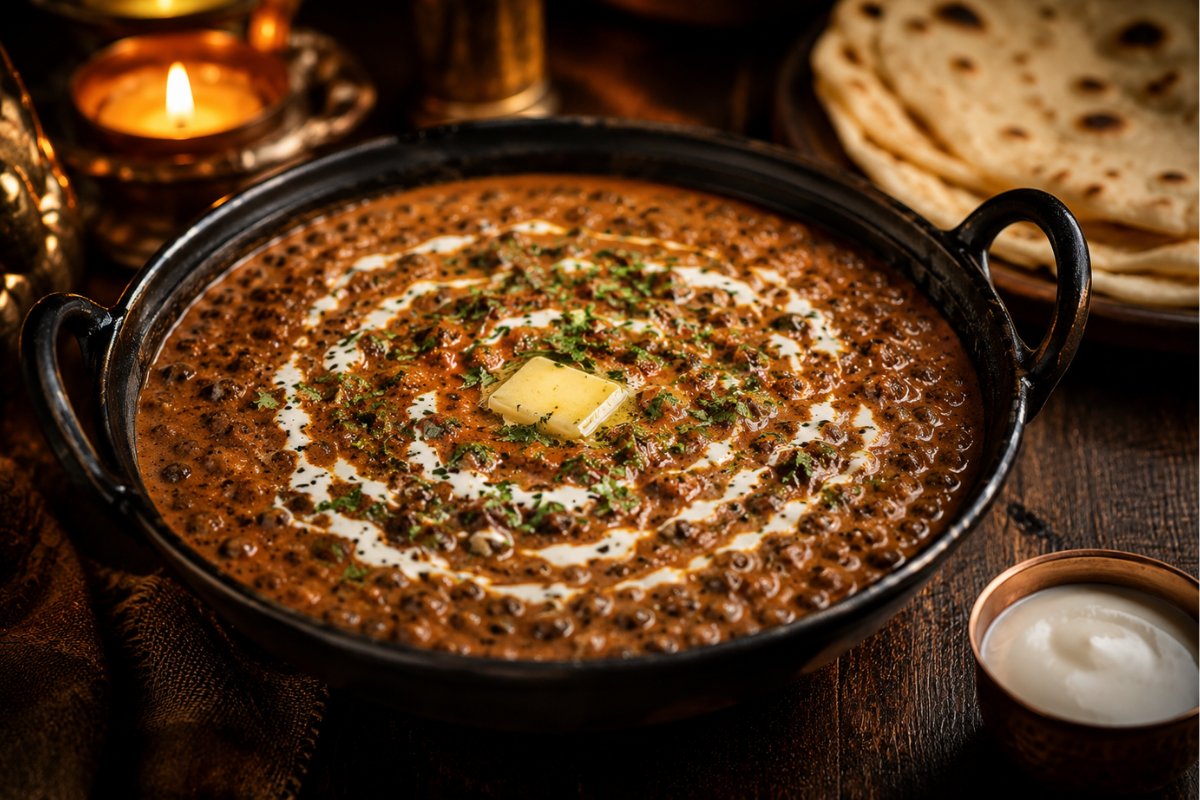 Restaurant style dal makhani made with Anagh Garam Masala