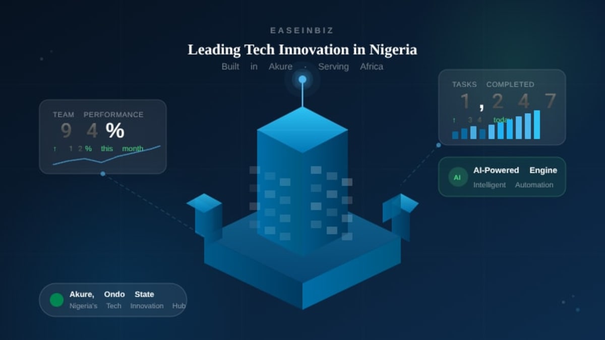 Tech Company in Akure: How Easeinbiz is Leading Innovation in Nigeria