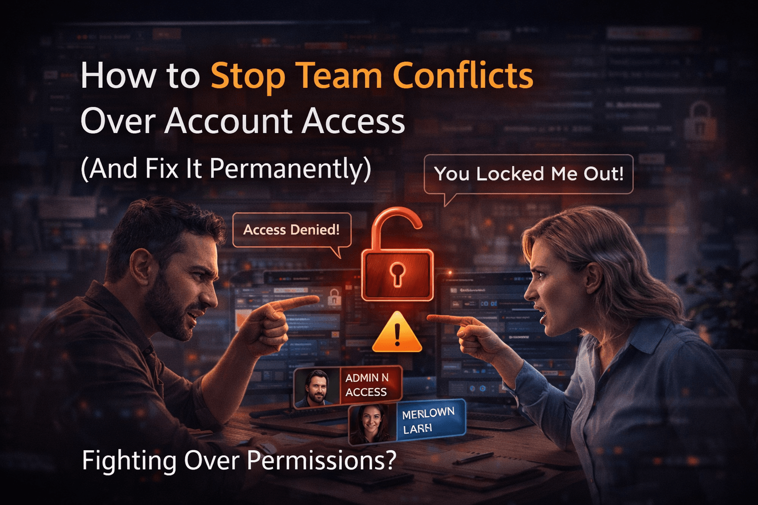 How to Stop Team Conflicts Over Account Access (And Fix It Permanently)