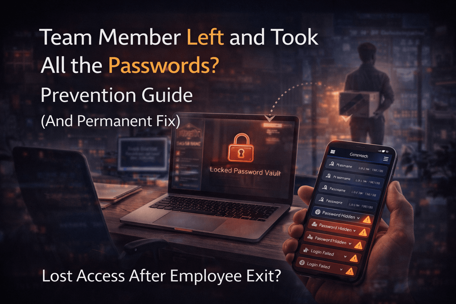 Team Member Left and Took All the Passwords? Prevention Guide (And Permanent Fix)