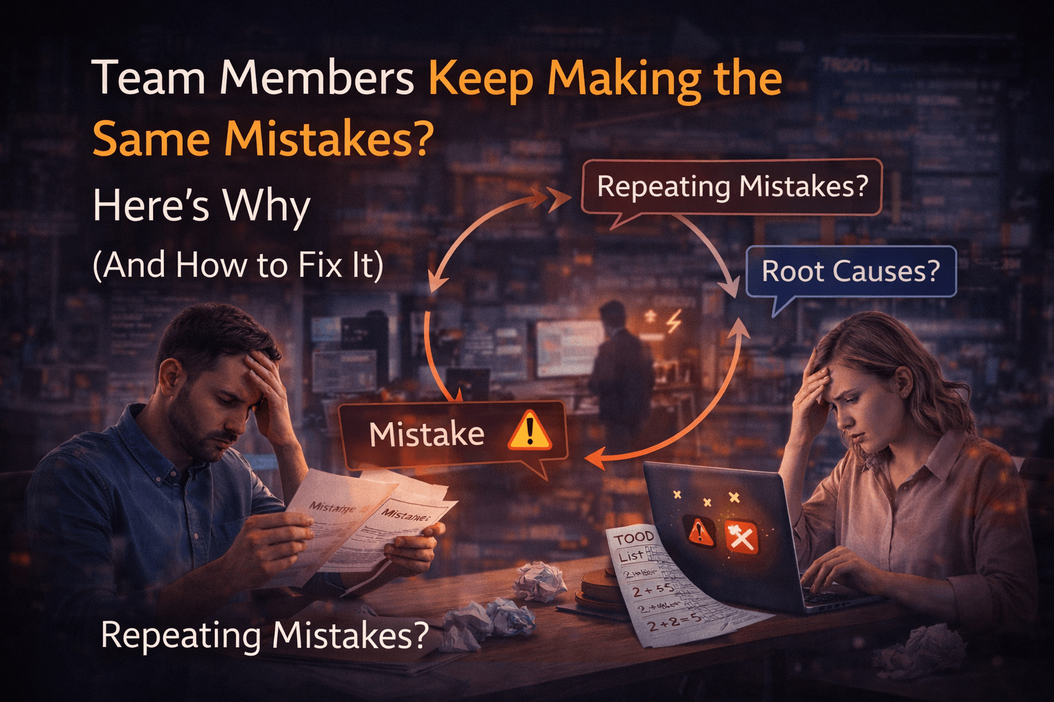 Team Members Keep Making the Same Mistakes? Here’s Why (And How to Fix It)