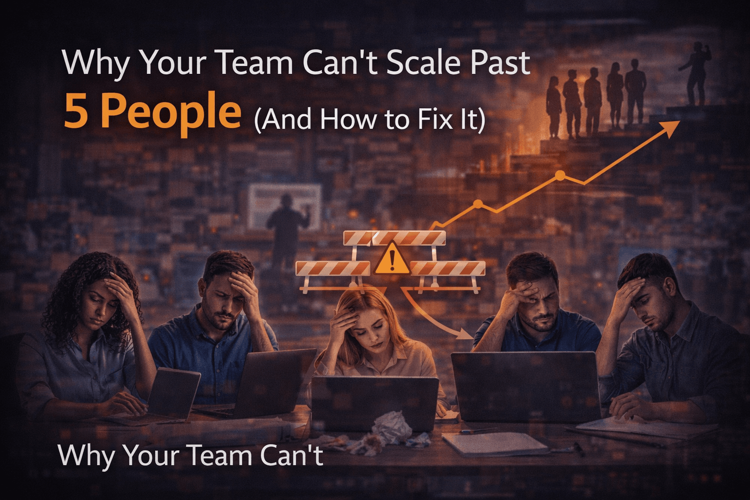 Why Your Team Can’t Scale Past 5 People (And How to Fix It)