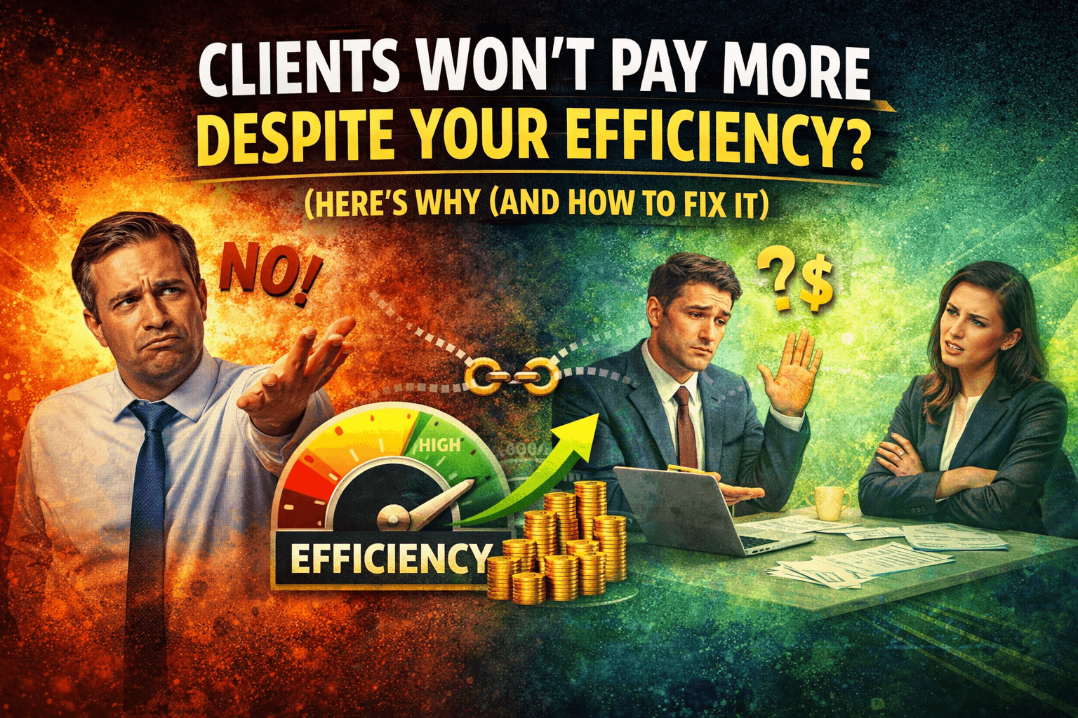 Clients Won’t Pay More Despite Your Efficiency? Here’s Why (And How to Fix It)