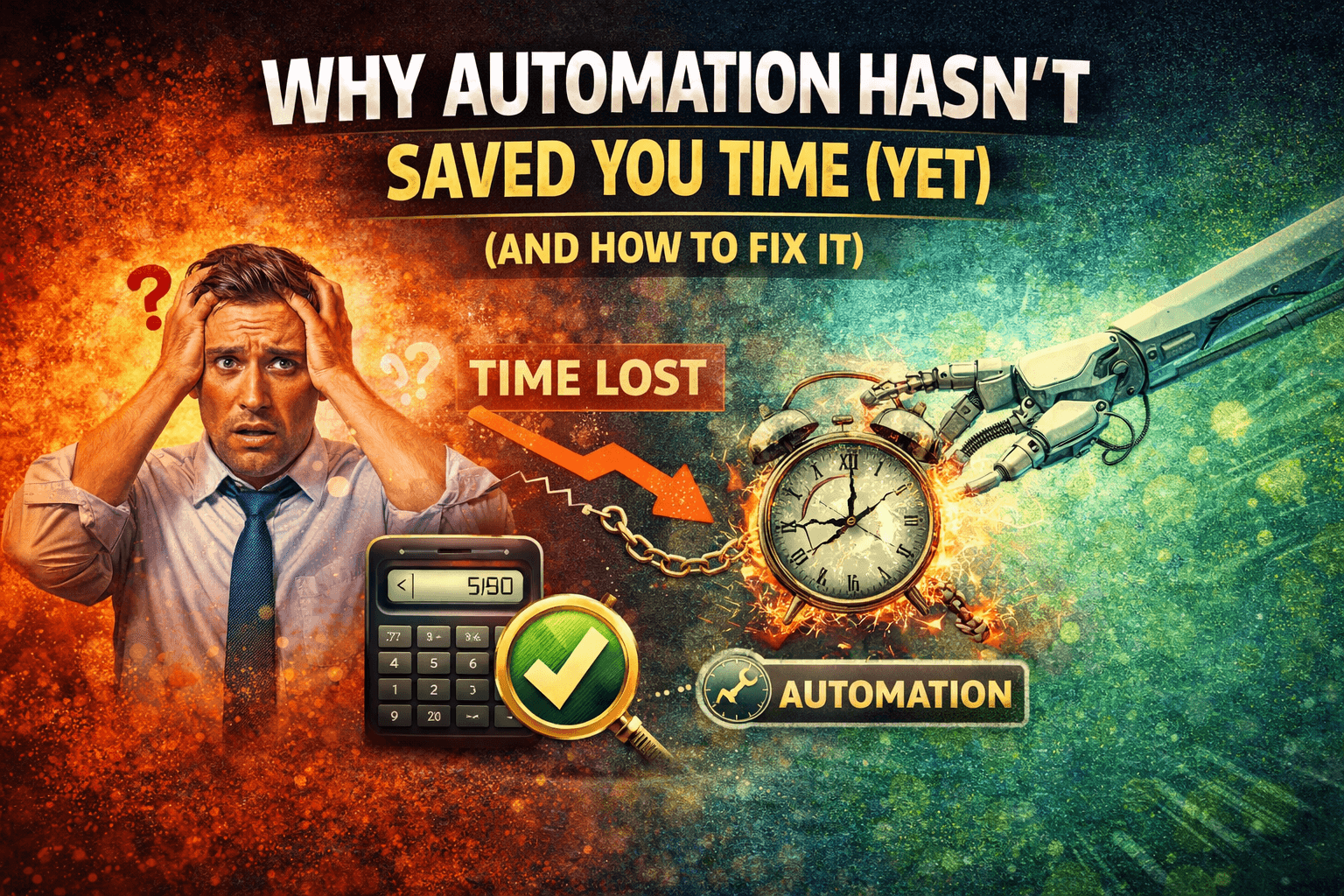 Why Automation Hasn’t Saved You Time (Yet) (And How to Fix It)