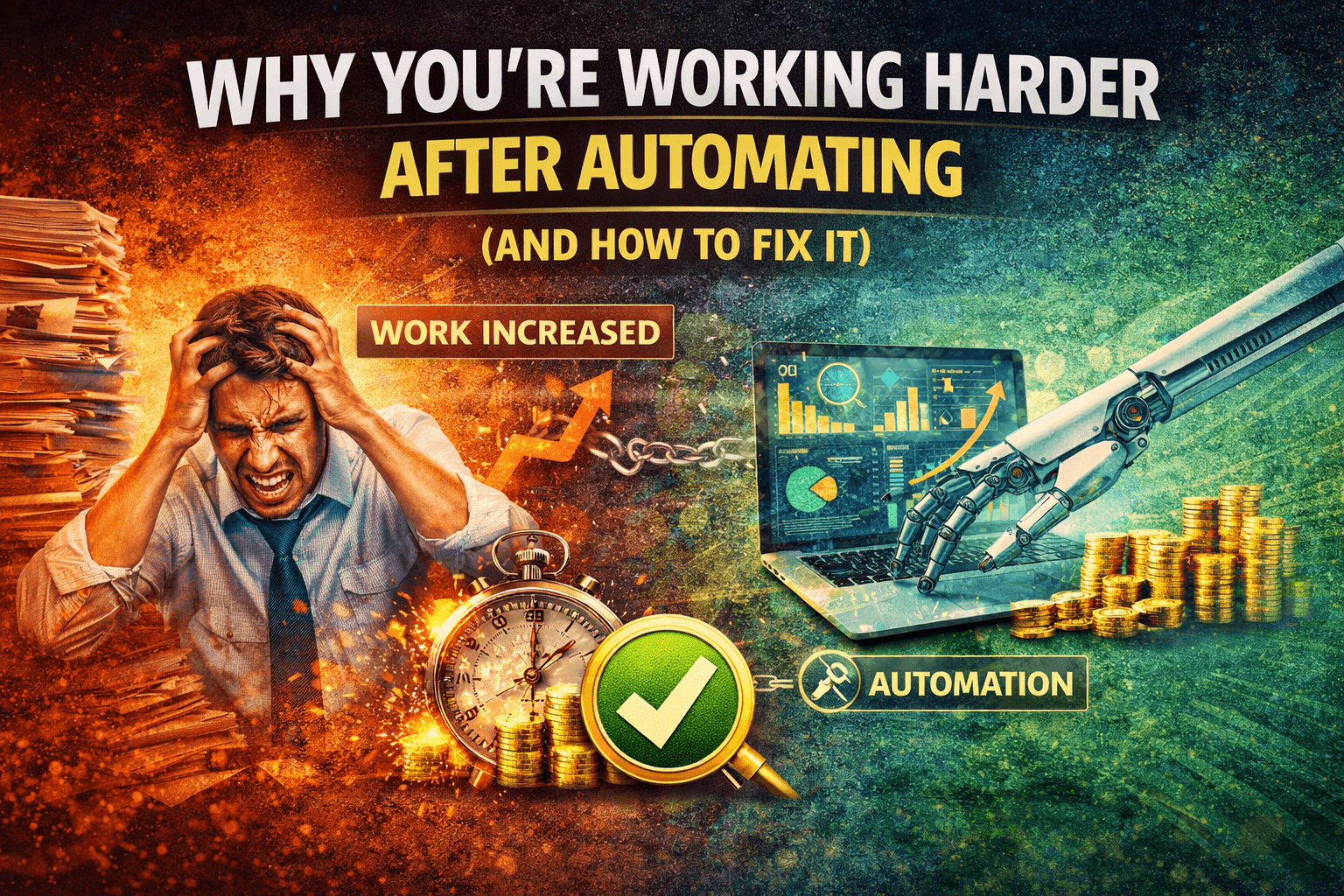 Why You’re Working Harder After Automating (And How to Fix It)