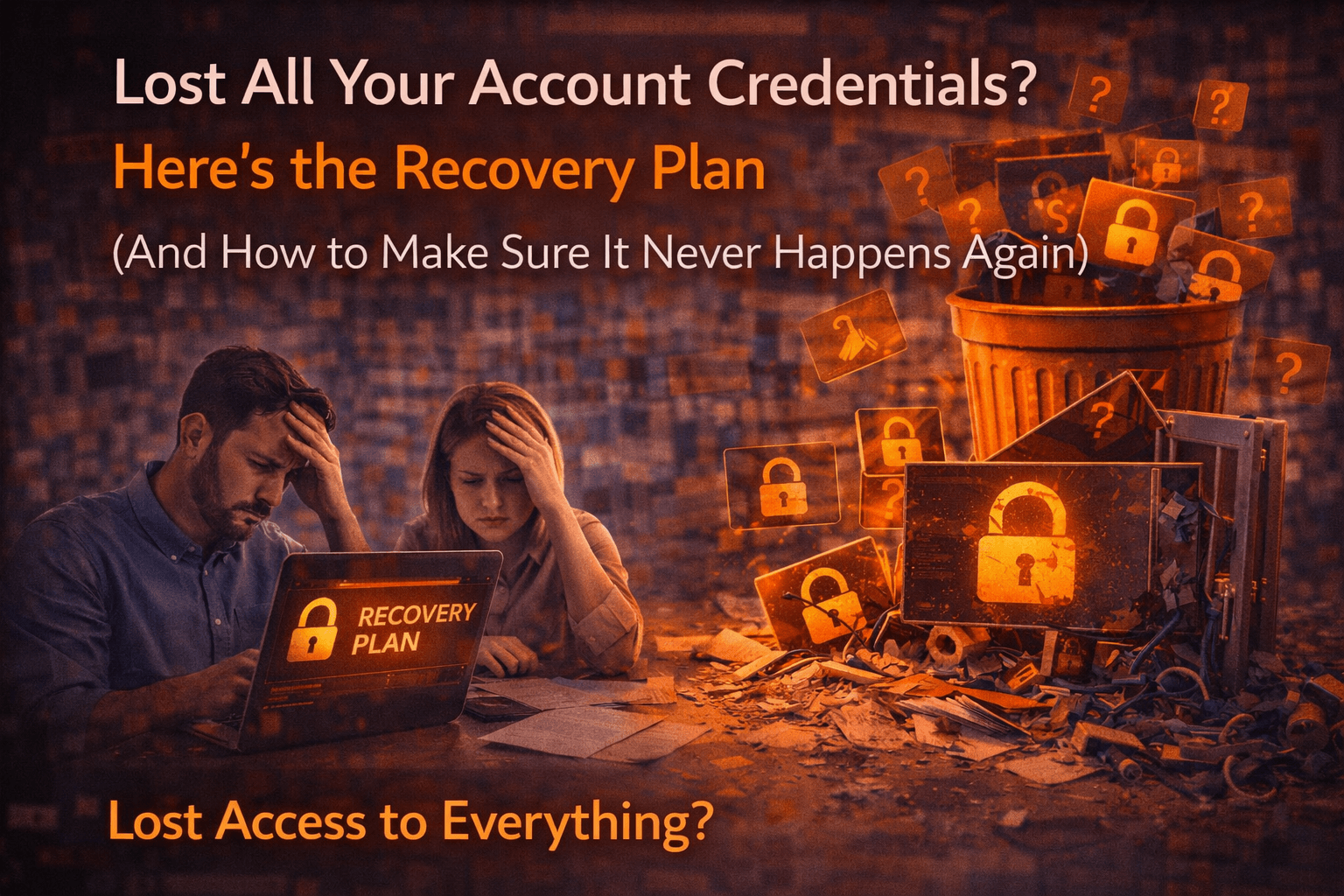 Lost All Your Account Credentials? Here’s the Recovery Plan (And How to Make Sure It Never Happens Again)