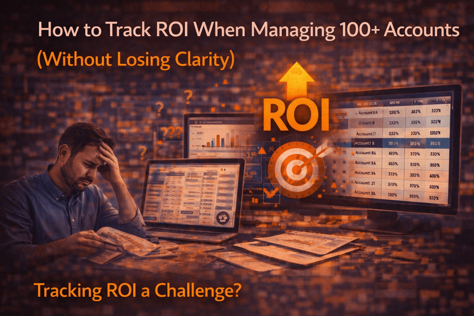 How to Track ROI When Managing 100+ Accounts (Without Losing Clarity)