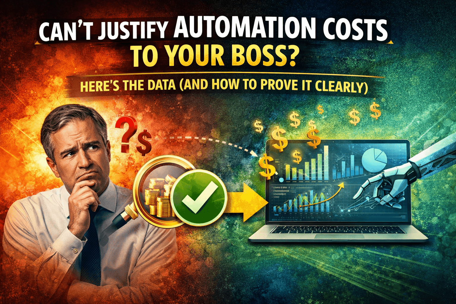 Can’t Justify Automation Costs to Your Boss? Here’s the Data (And How to Prove It Clearly)