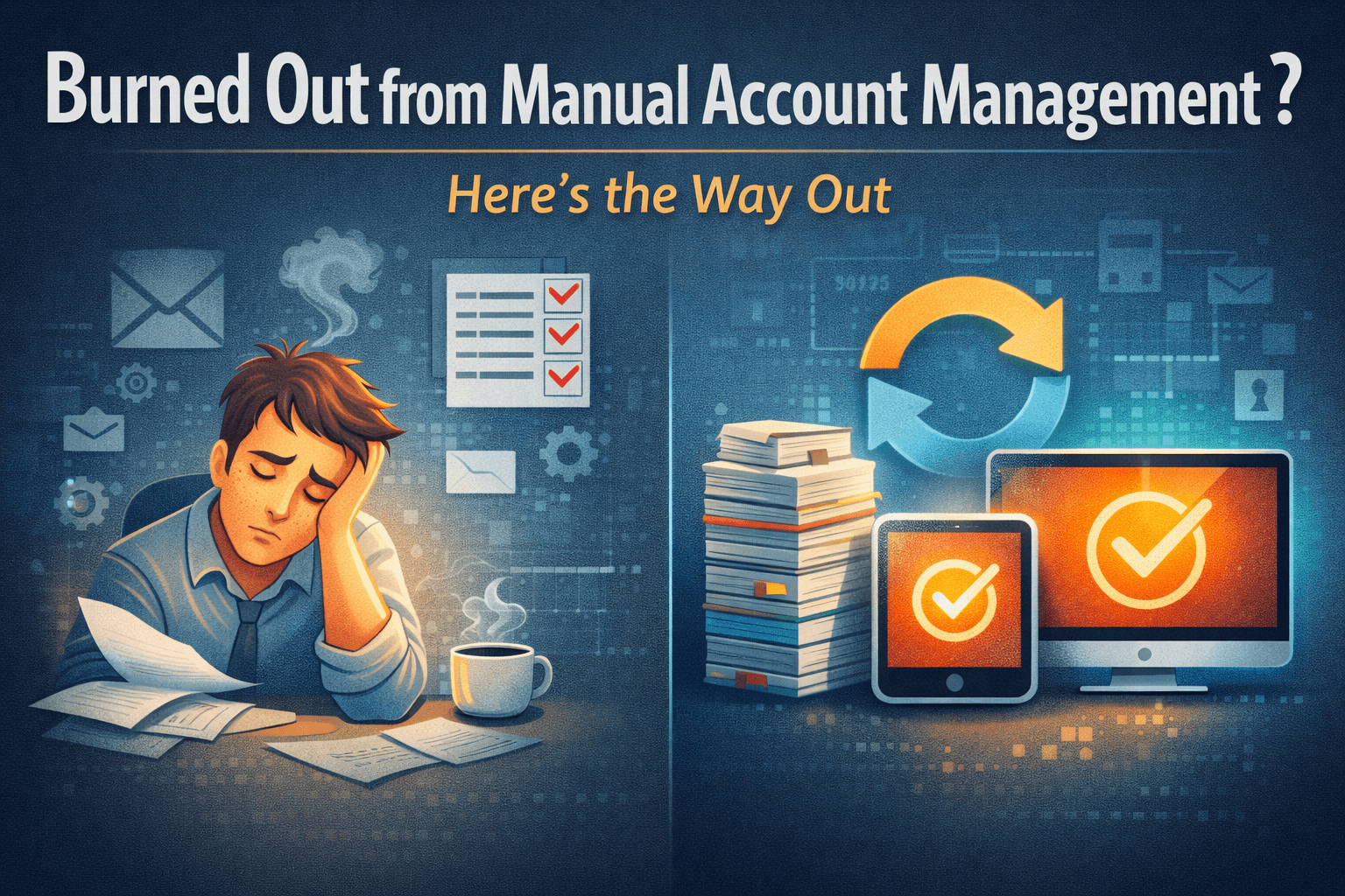 Burned Out from Manual Account Management? Here’s the Way Out