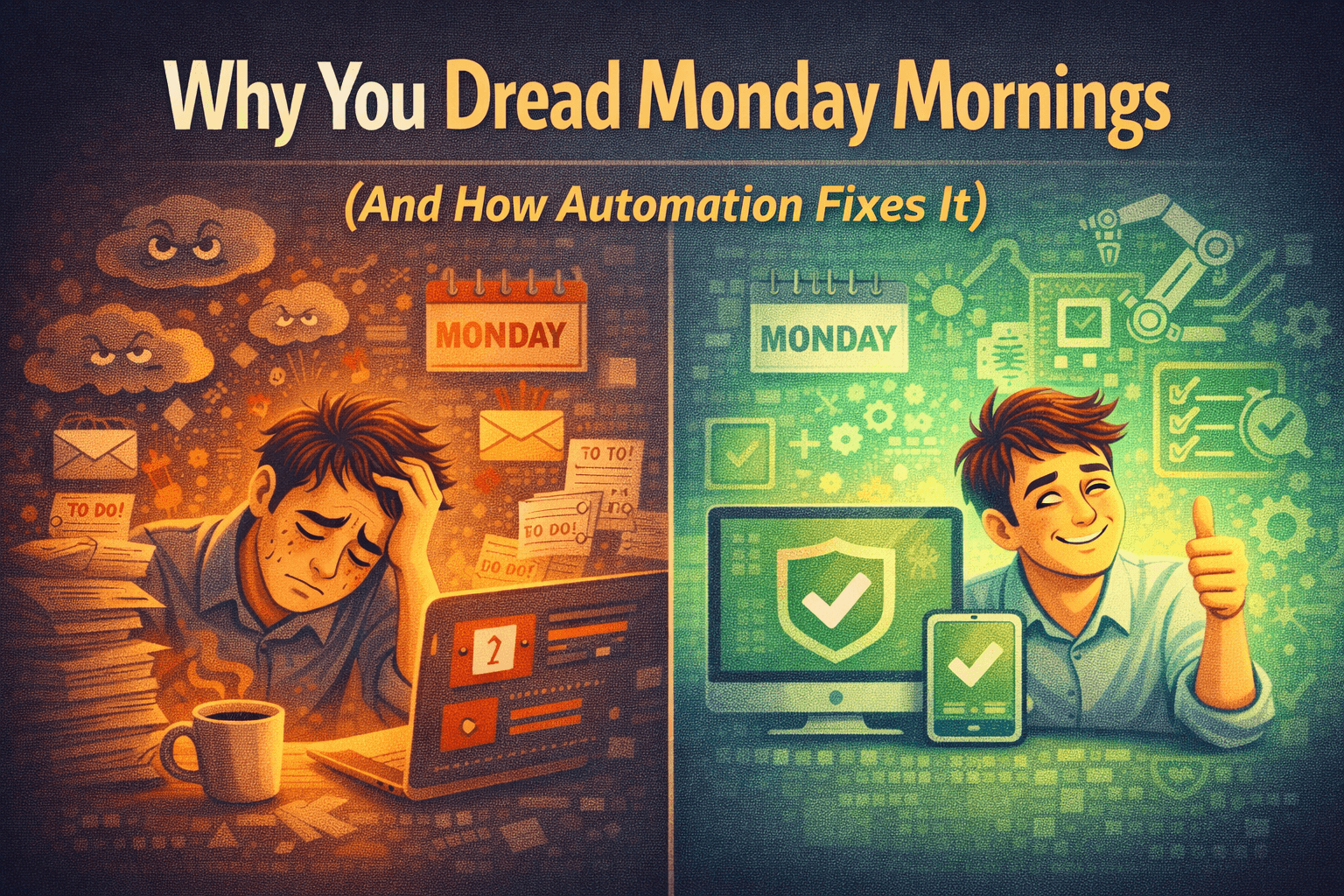 Why You Dread Monday Mornings (And How Automation Fixes It)