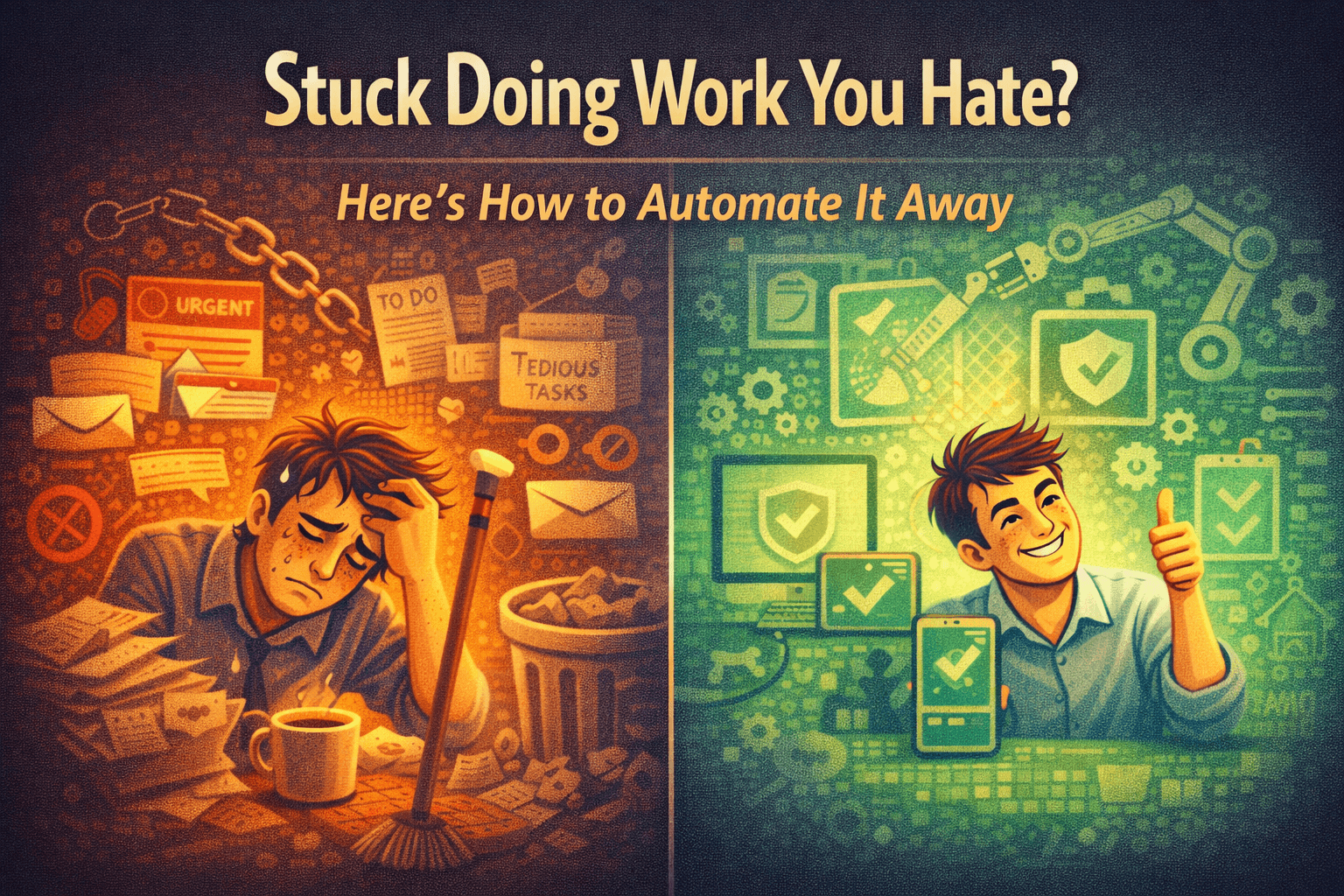 Stuck Doing Work You Hate? Here’s How to Automate It Away