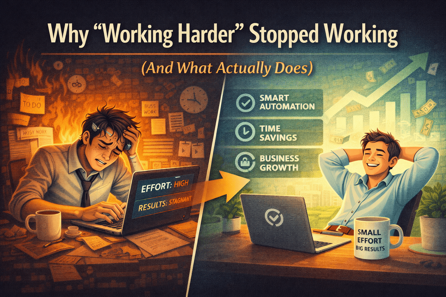 Why “Working Harder” Stopped Working (And What Actually Does)