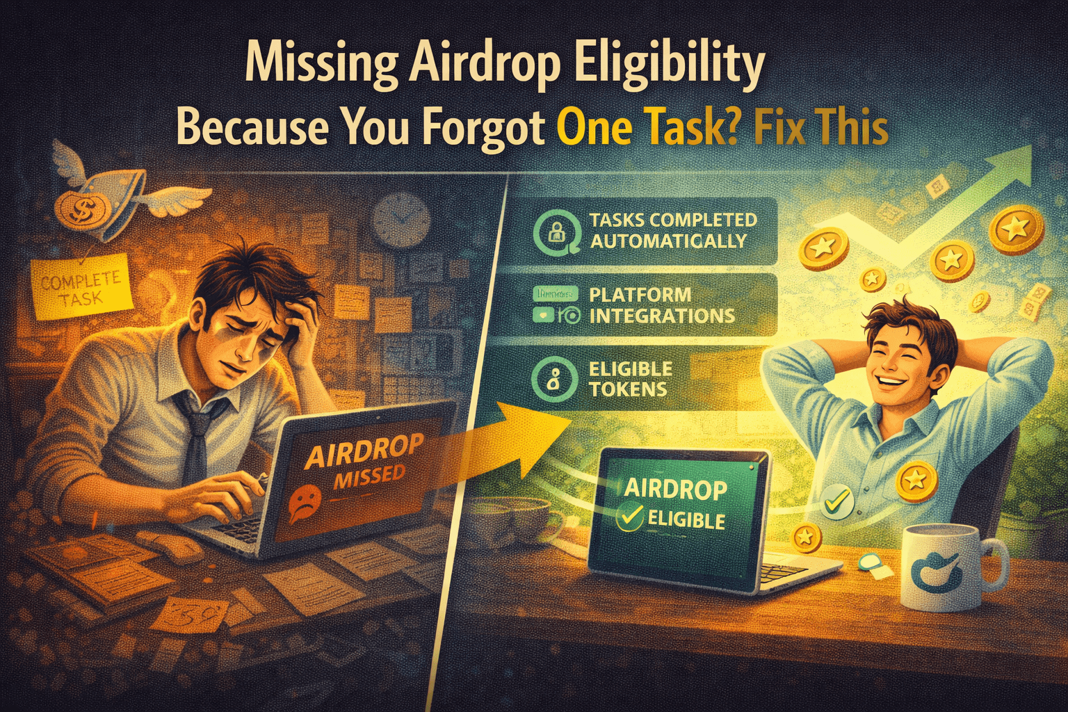 Missing Airdrop Eligibility Because You Forgot One Task? Fix This